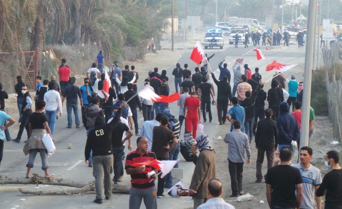 Bahreyn'de direniş devam ediyor