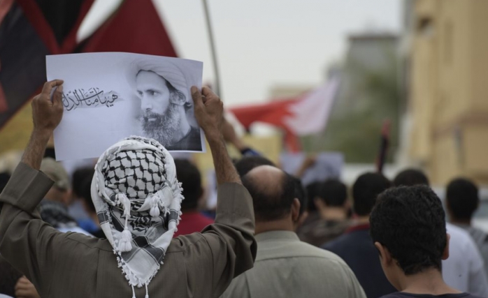 Bahreyn Halkı Şeyh Nimr İçin Gösteri Düzenledi