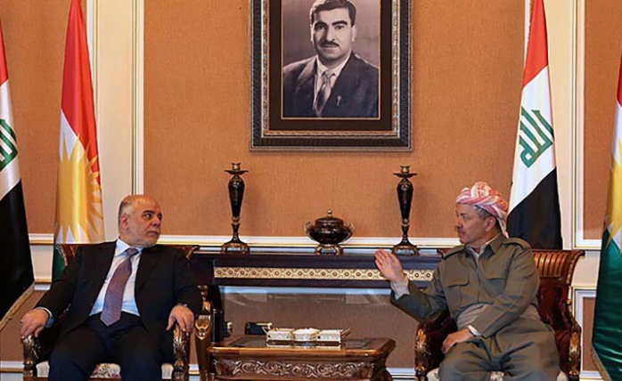 Barzani Heyeti, Irak Hükümeti ile Görüştü