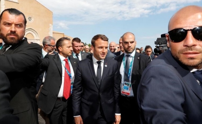 Emmanuel Macron, Suriyeli Muhaliflerle Görüştü