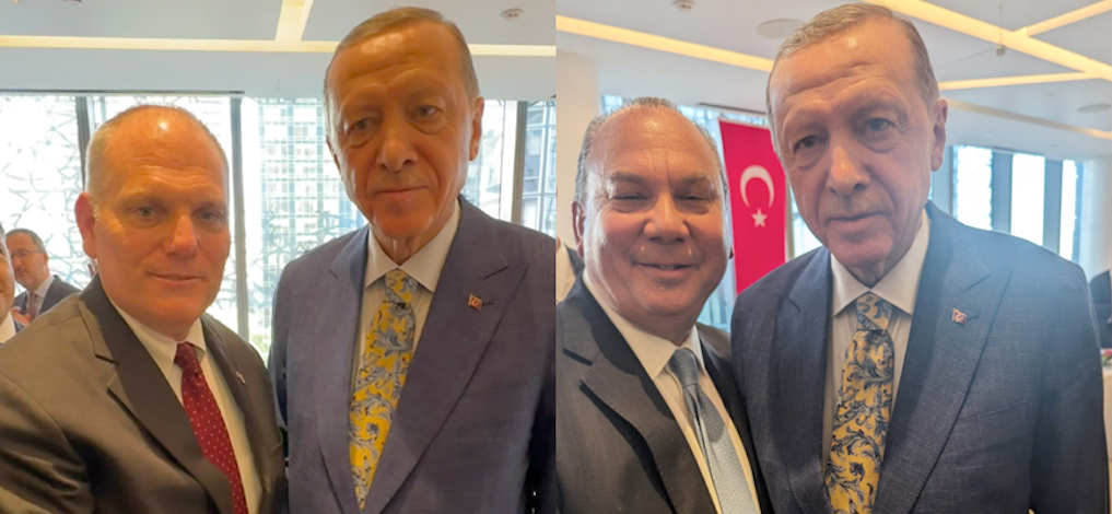 Erdoğan, ABD'de Yahudi Liderlerle Görüştü