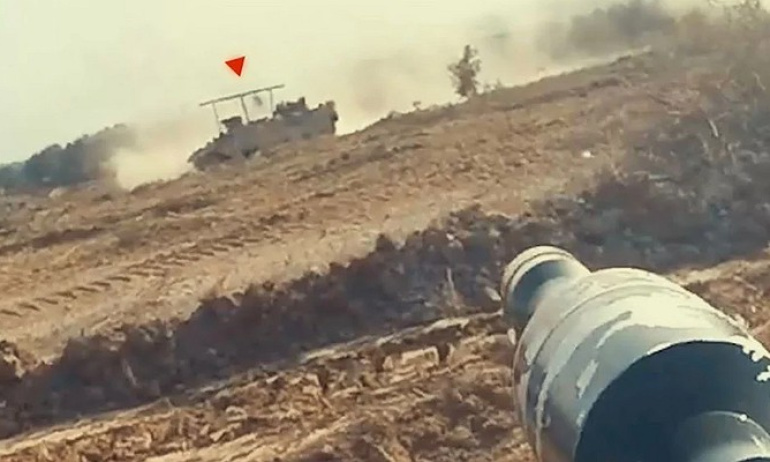 Filistin Direnişi İsrail Tanklarını İmha Ediyor
