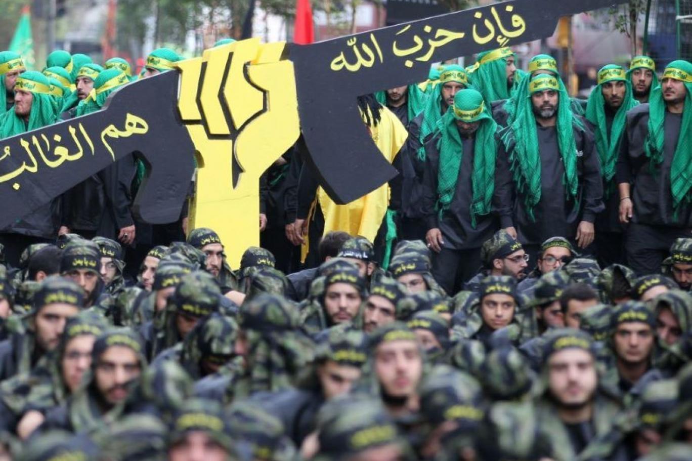 Hizbullah'tan Filistin Tatbikatı
