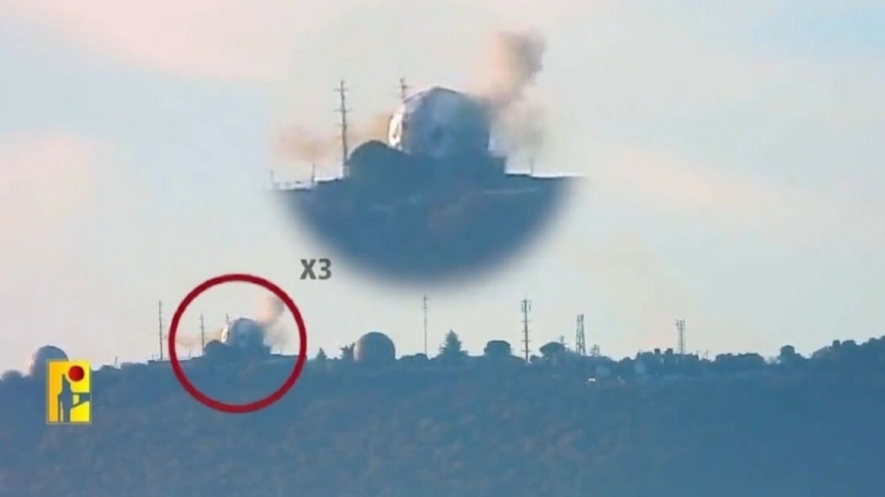 Hizbullah'tan İsrail Hava Üssüne Saldırı