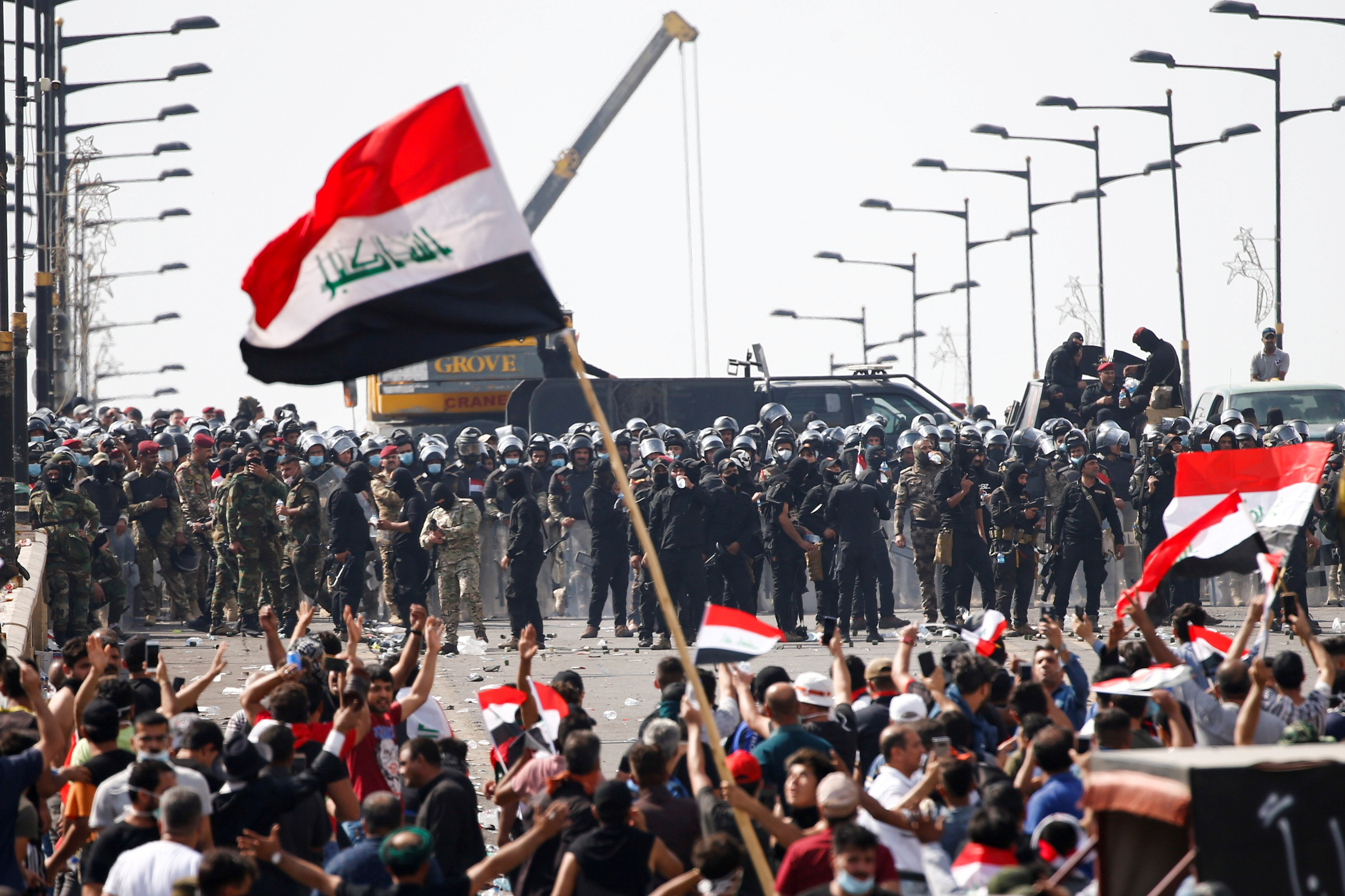 Irak'ta Protestoculara Yeni Çağrı
