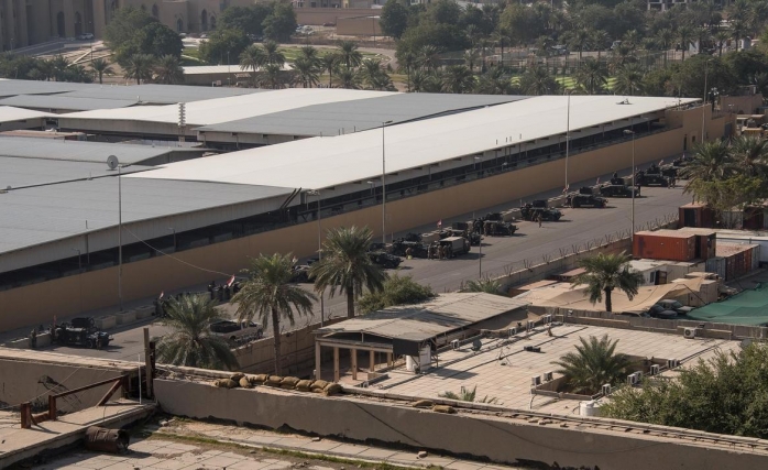 Iraklı Güvenlik Uzmanı: ABD'nin Bağdat Büyükelçiliği Etrafı için Tehdittir