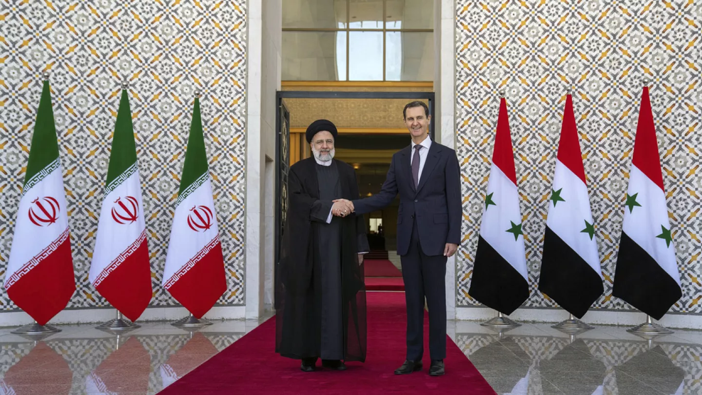 İran Cumhurbaşkanı Suriye'de