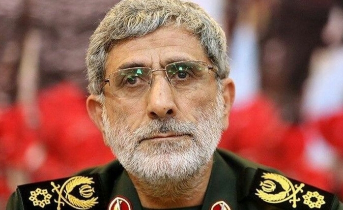 İran Devrim Muhafızları Kudüs Gücü Komutanı General İsmail Kaani Bağdat'ta 