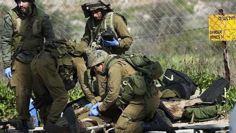 İsrail Askeri Sınırdaki Mayına Bastı