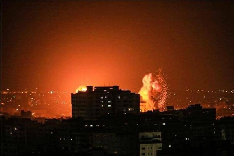 İsrail'den Doğu Gazze'ye Saldırı