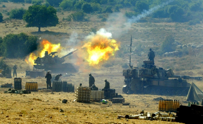 İsrail'den Gazze'ye Havan Toplu Saldırı