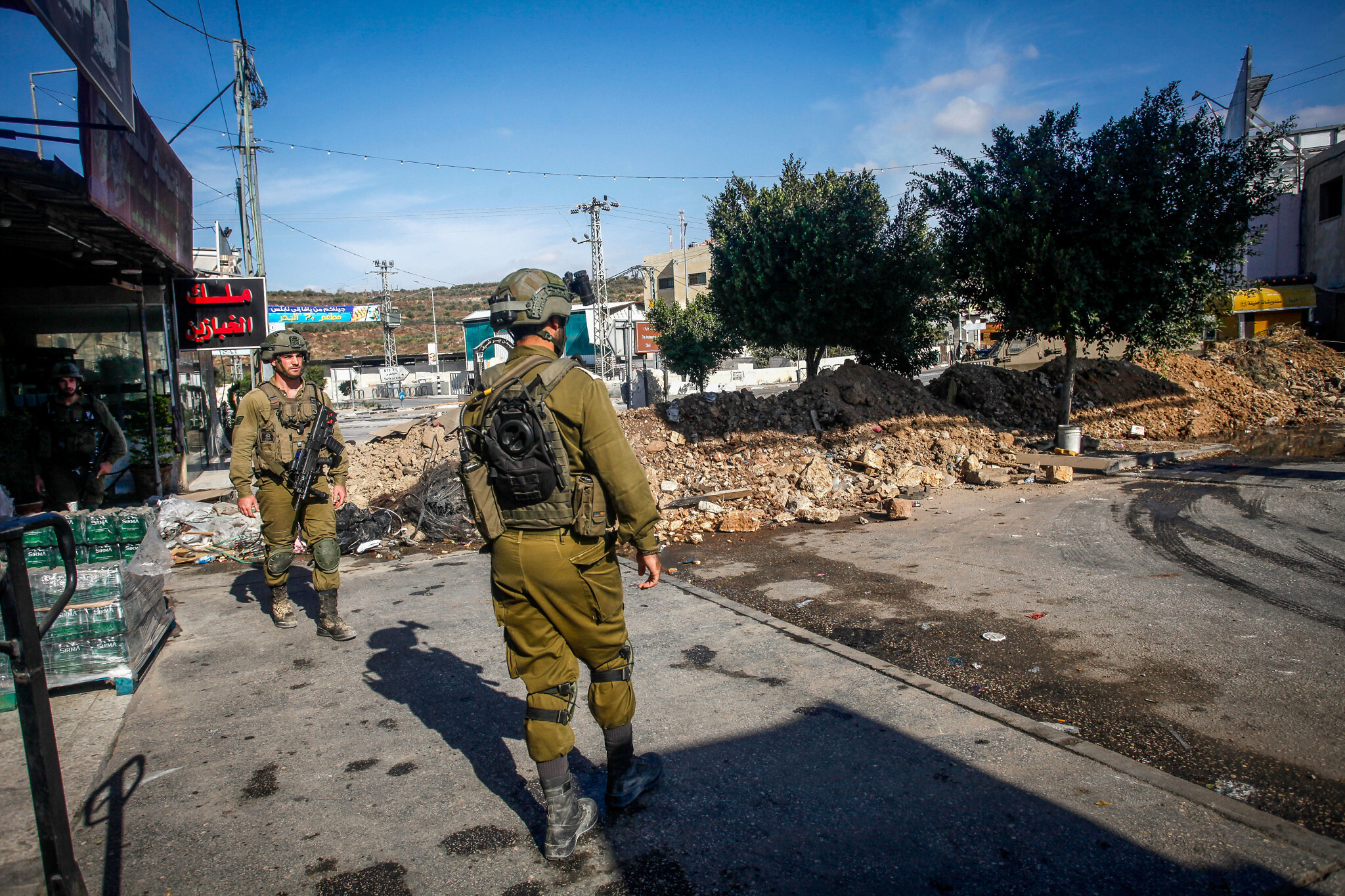İsrail'den Nablus'a Baskın