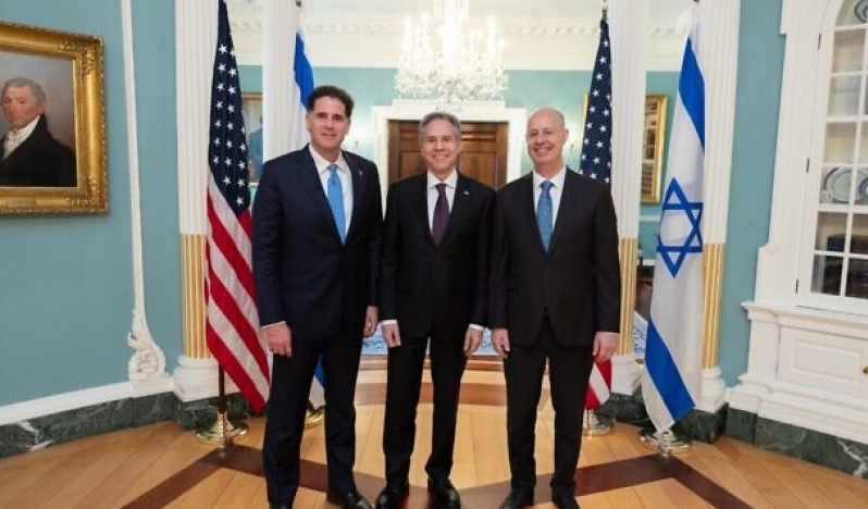 İsrail Heyeti Beyaz Saray'da