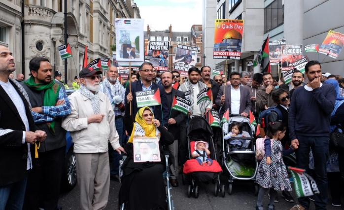 Londra'da Kudüs Günü Yürüyüşleri Sürecek
