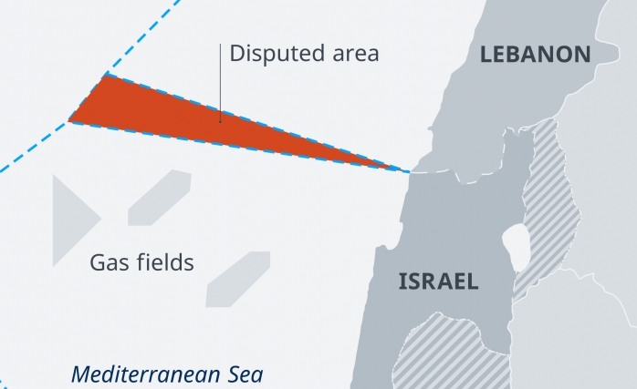 Lübnan, İsrail Deniz Sınırının Düzeltilmesini İstiyor