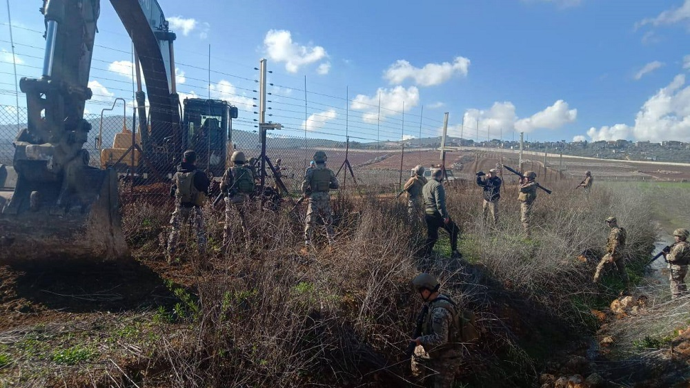 Lübnan Ordusundan İsrail'de Engelleme