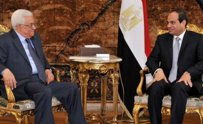 Mahmud Abbas Kahire'de Sisi'yle Görüştü
