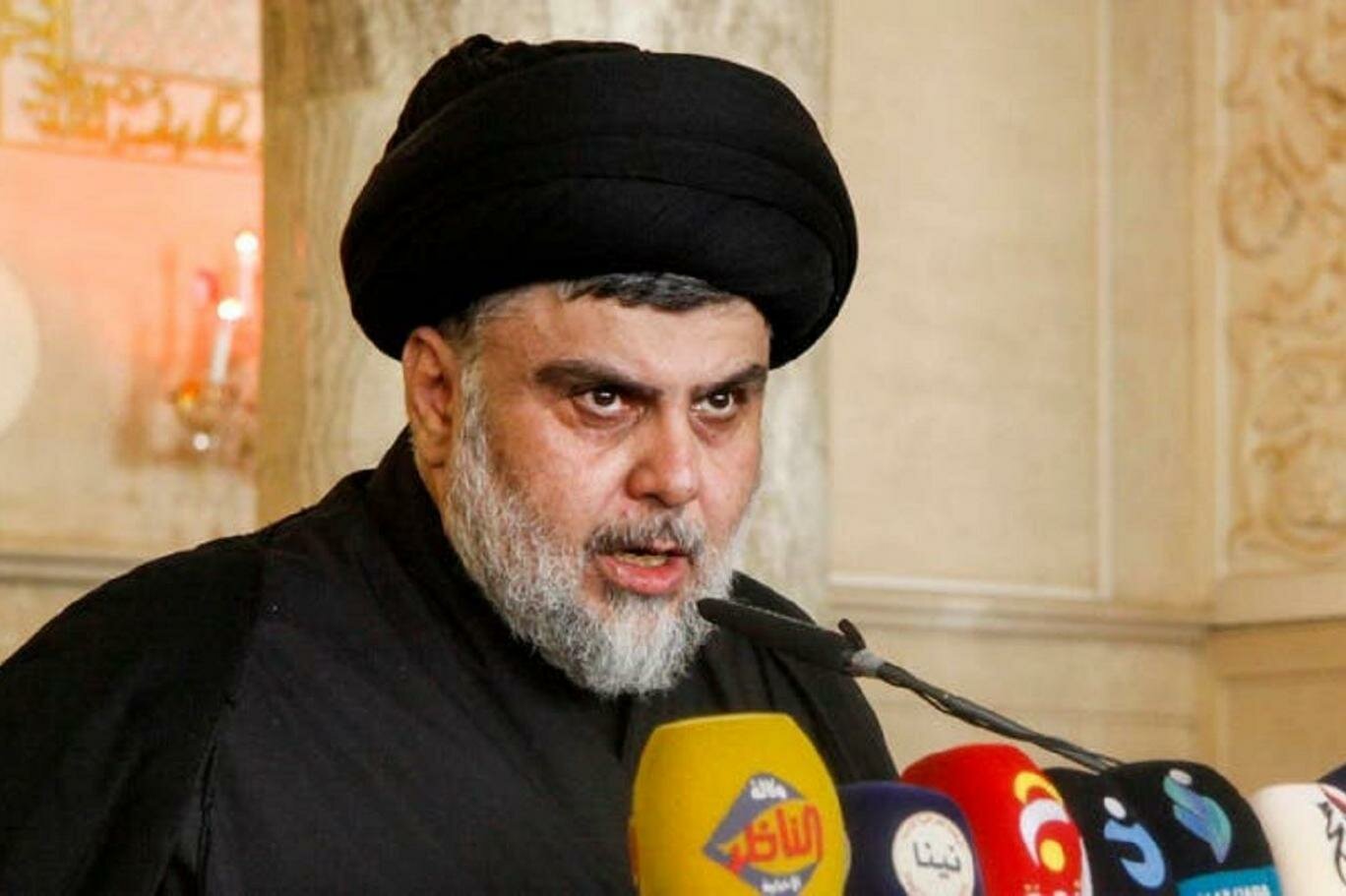 Mukteda Sadr'dan ABD'ye Selam Konuşması