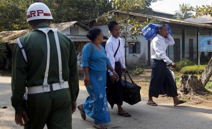 Myanmar Çin Sınırında Çatışma