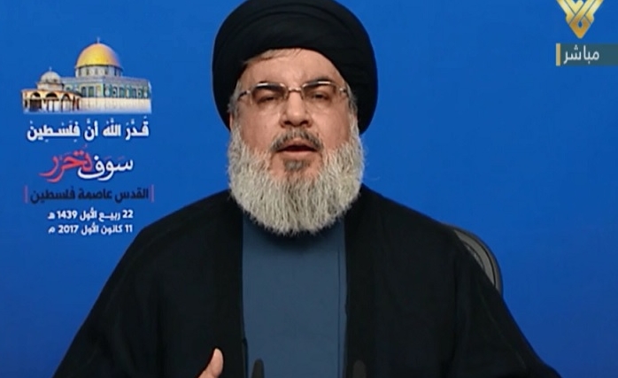 Nasrallah: İslam Ümmeti Filistin'e Sahip Çıkmıştır