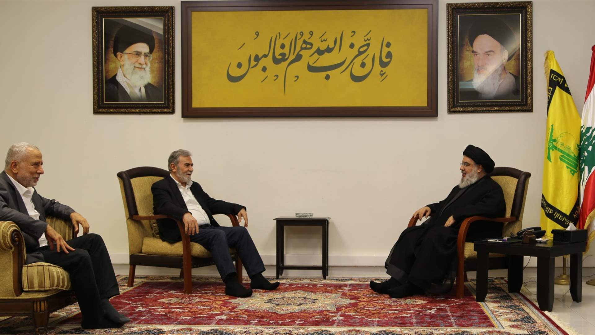 Nasrallah, İslami Cihad ve İran Heyetiyle Görüştü
