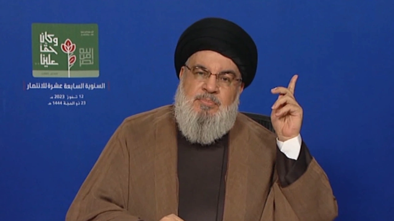 Nasrallah: İsrail Çadırlara Dokunursa Harekete Geçeriz
