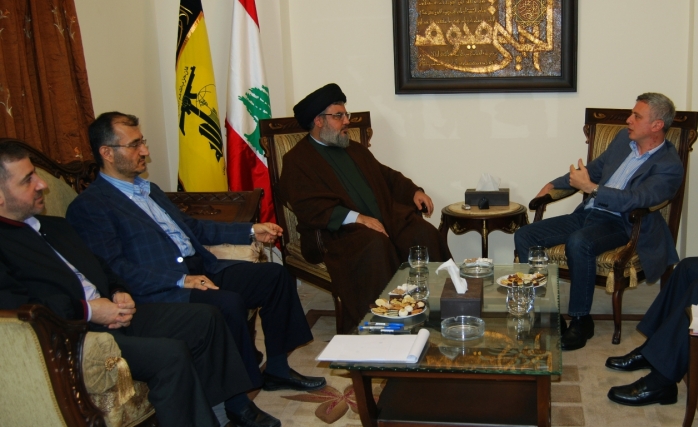Nasrallah ve Faranciye İkili İlişkileri Değerlendirdi
