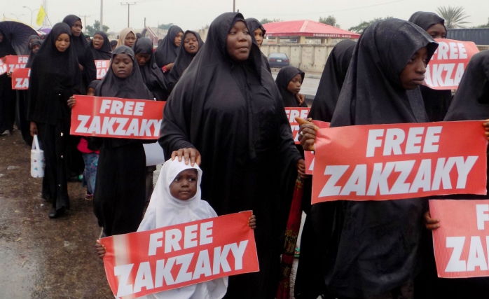 Nijerya’da Ş. Zekzaki Protestosu