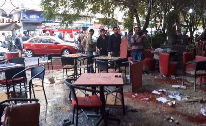 Şam'da Bir Restorant Bombalandı