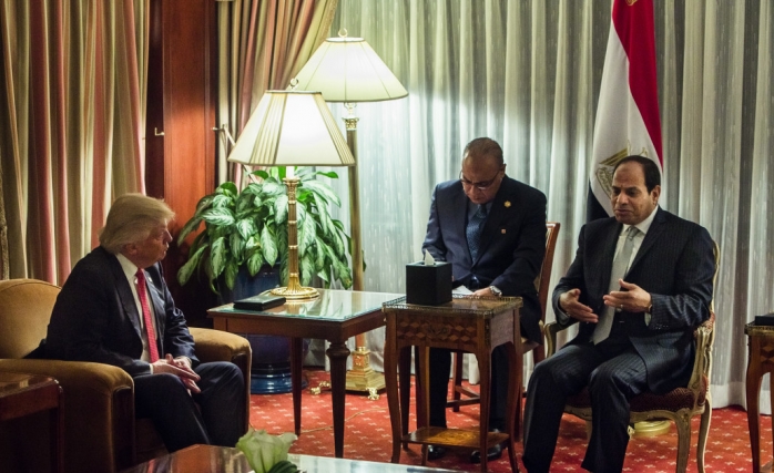 Sisi, Trump'ın gelişini sabırsızlıkla bekliyor