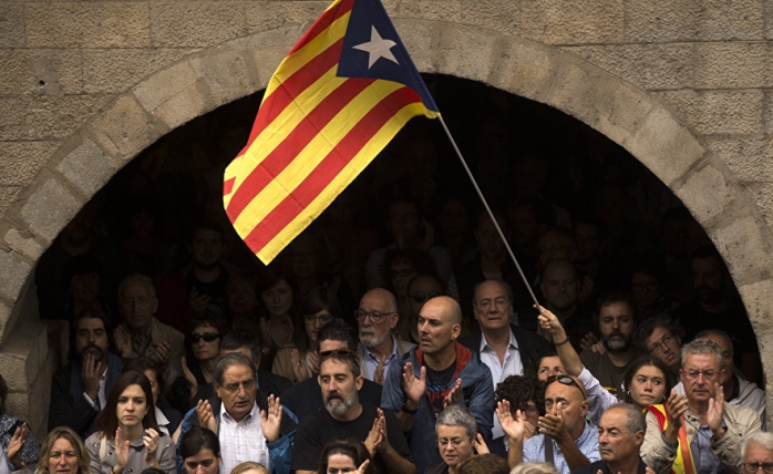 Siyonist Rejim'den Katalonya’ya Destek