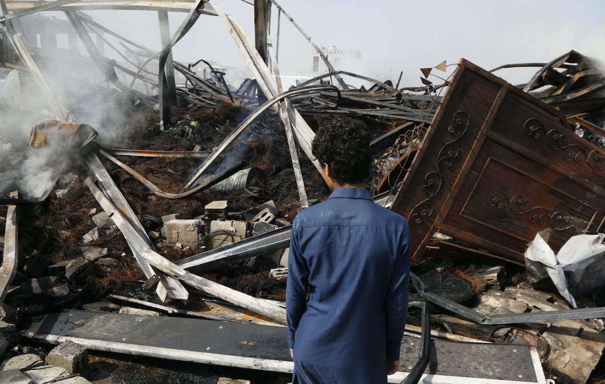 Suudiler Yemen'i Yıkıyor