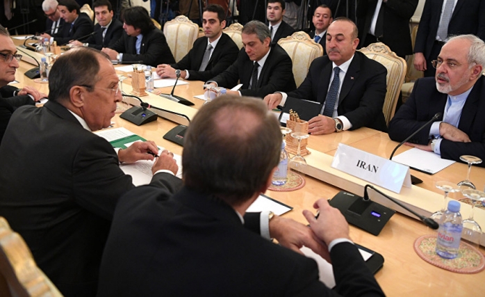 Türkiye İran ve Rusya Delegasyonu Astana’ya Vardı