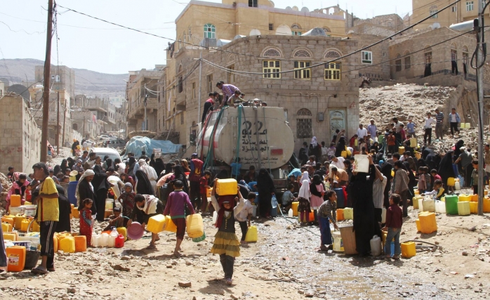 Yemen'de Açlık ve Su Krizi Had Safhada