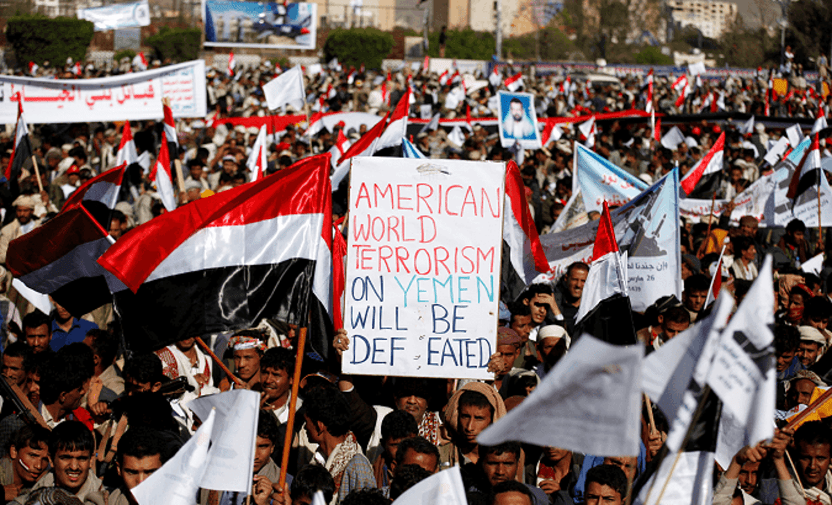 Yemen Halkı: Baş Düşmanımız ABD'dir