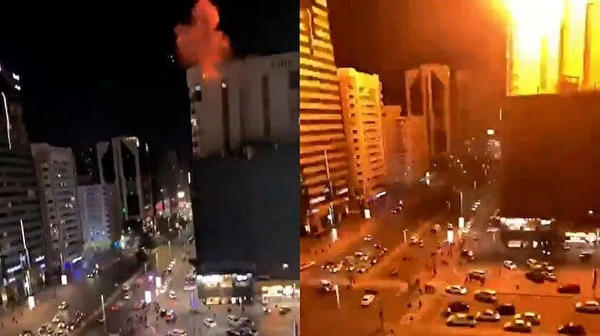 Abu Dabi'de Patlama