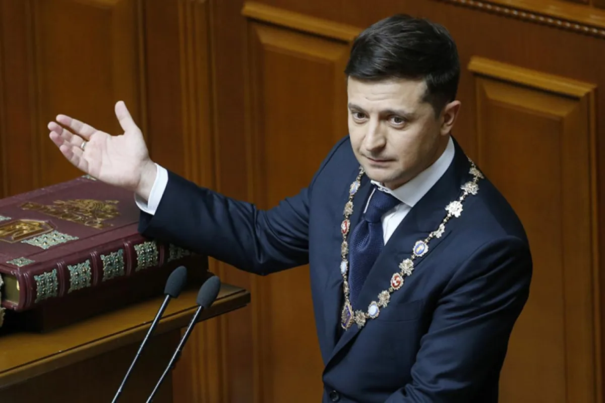 Zelenski'nin Serveti Kafa Karıştırdı