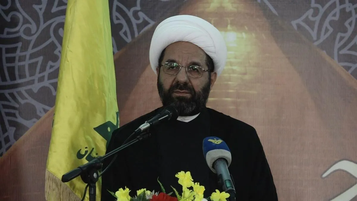Şeyh Ali Damuş: ABD-İsrail'e Karşı Direniş Mecburidir