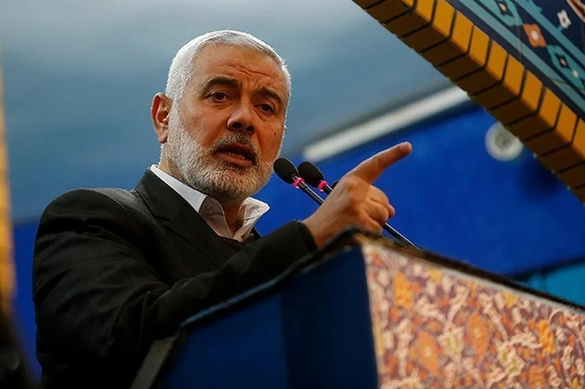 HAMAS Lideri İran'a Gidiyor