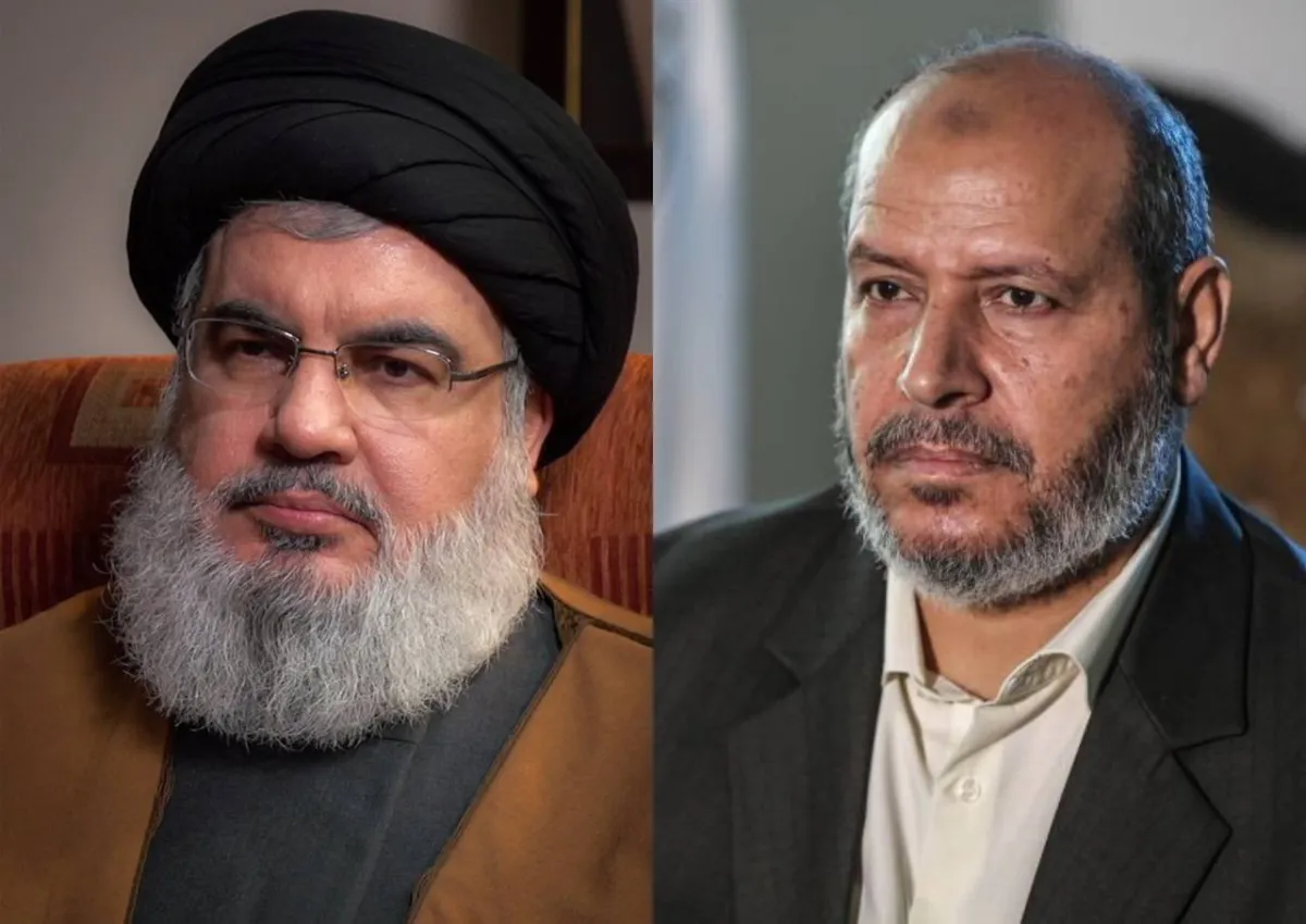 Hamas Heyeti, Hizbullah Lideriyle Görüştü