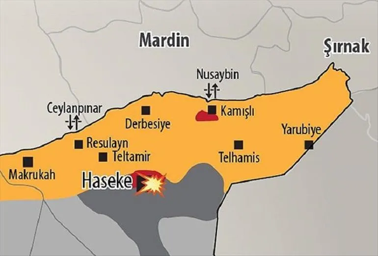 Haseke'de SDG-IŞİD Çatışması