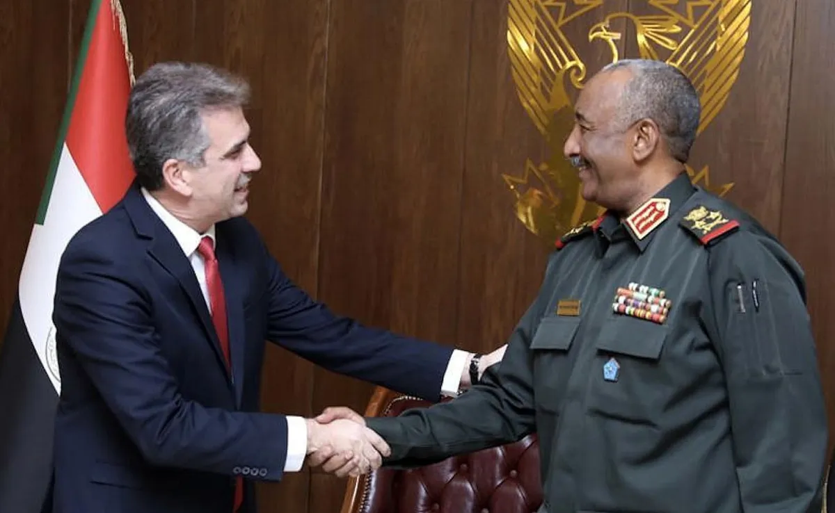 Sudan'da İsrailli Yetkiliye Tepki