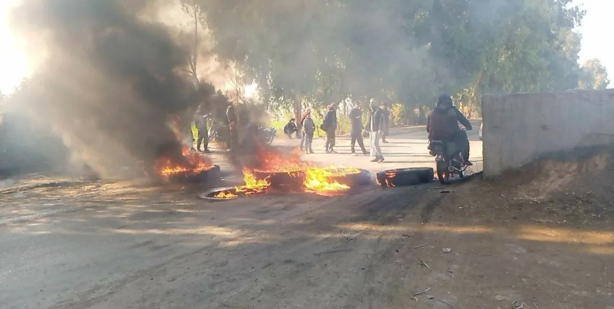 Suriye'de ABD ve SDG Karşıtı Protesto