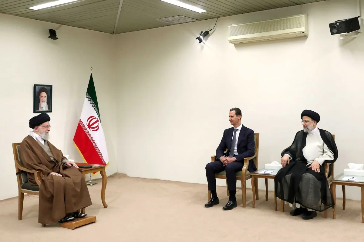 Ayetullah Hamenei, Esad'ı Ağırladı