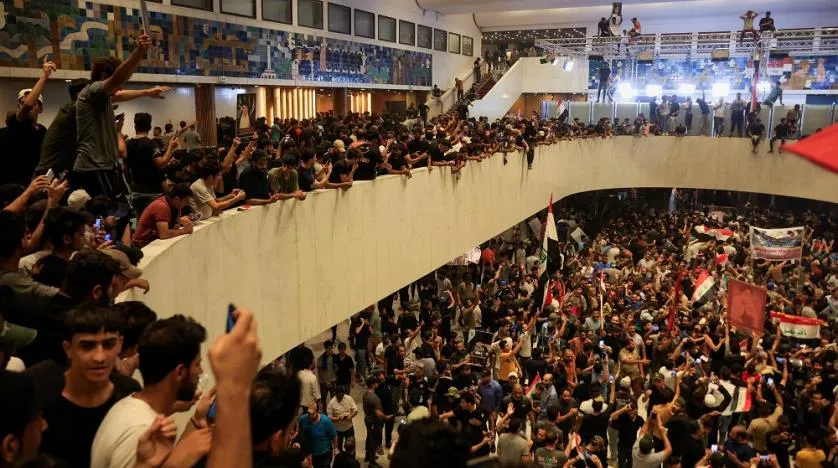 Sadr Yanlılarından Bağdat'ta Eylem