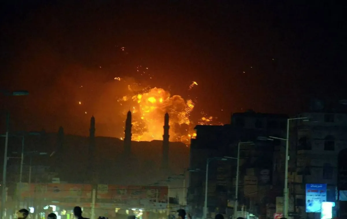 ABD'den Yemen'e Şiddetli Saldırılar