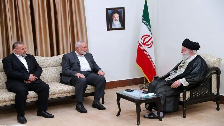 Hamas Lideri, Ayetullah Hamaney'le Görüştü